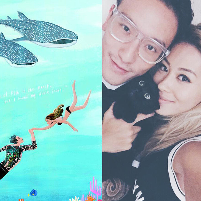 王陽明蔡詩芸喜帖曝光！婚期與地點一起大方公佈