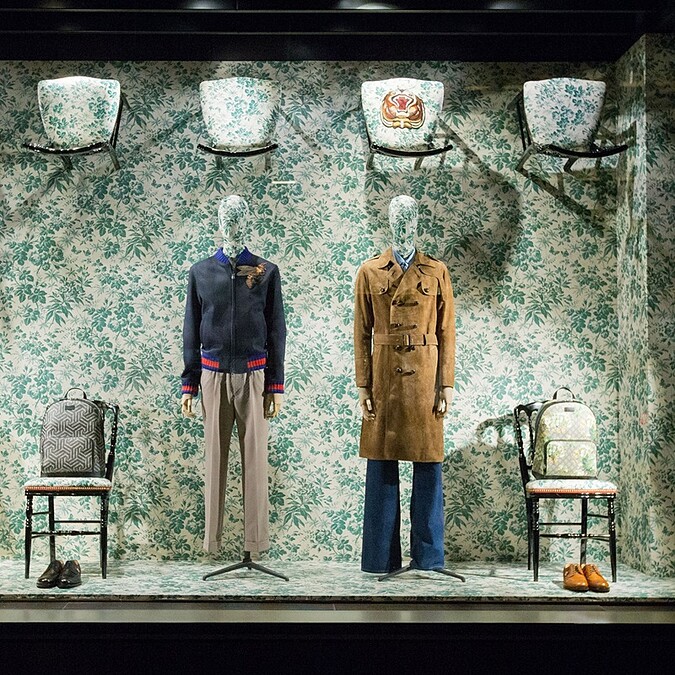 祖母綠x復古玫瑰紅的櫥窗夢境,帶你看看GUCCI 2016早春系列