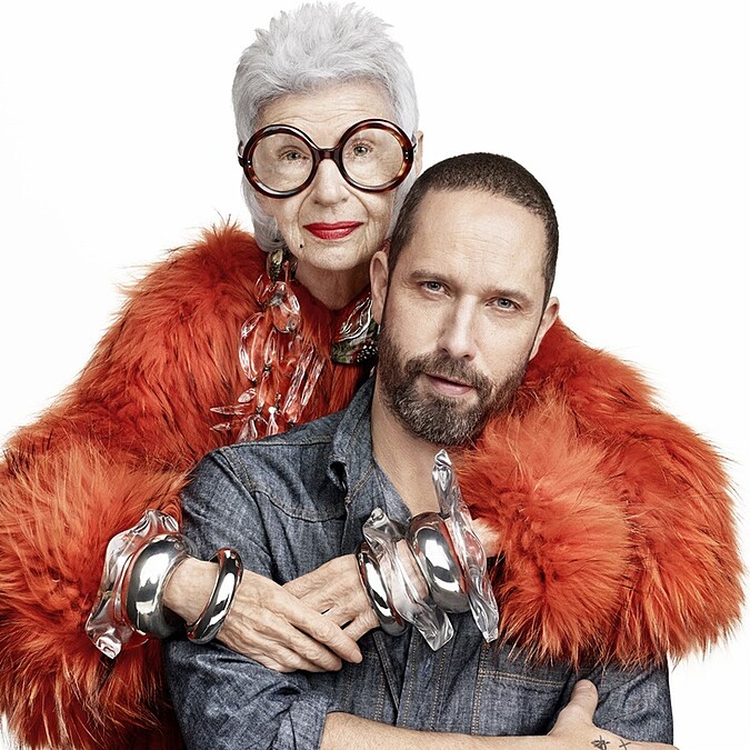 時尚ICON－Iris Apfel與珠寶鬼才Alexis Bittar，激盪出忘年火花