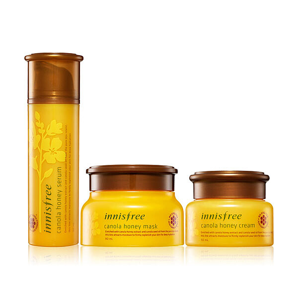 不畏寒冬innisfree芥花糖蜜系列 打造水感亮澤蜜肌