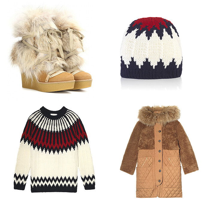 Chloé Snow 2015 滑雪系列 邀請時尚潮人一同遨遊白雪皚皚的世界