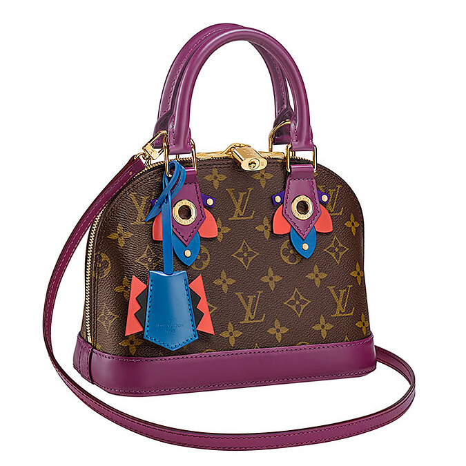 當經典 Monogram 包戴上非洲面具