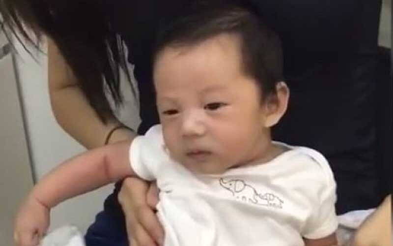 爸爸Tony超威一句話 隋棠寶貝兒Max一秒變紳士