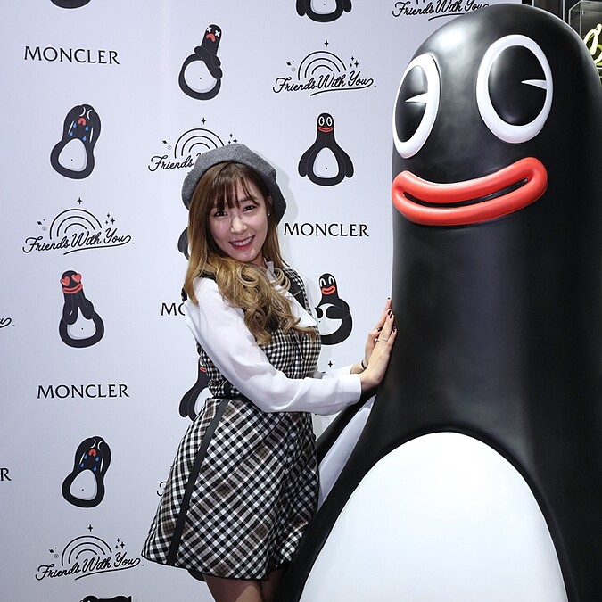 少女時代Tiffany萌樣出席Moncler東京旗艦店開幕