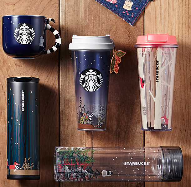 韓國星巴克～秋季限定商品WOODLAND in autumn來了！
