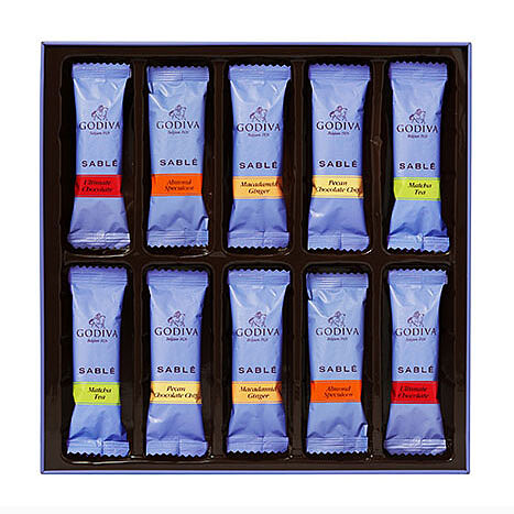 GODIVA 全新推出的Sablés酥餅系列 帶你悠遊五大洲