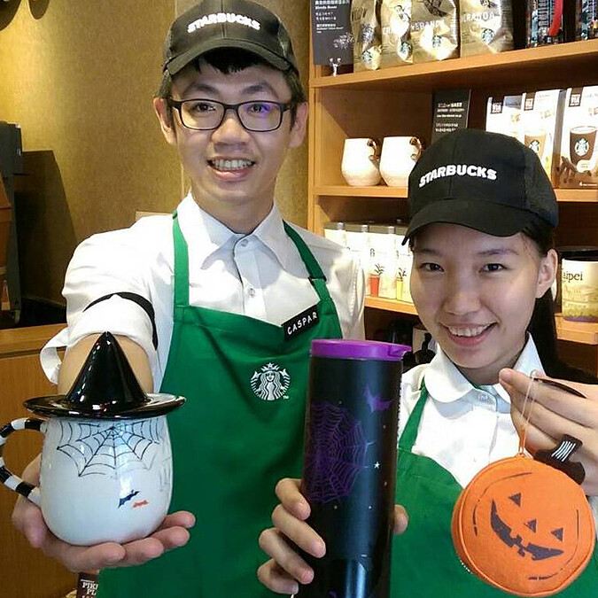 好想收藏!星巴克推出萬聖節系列限量商品