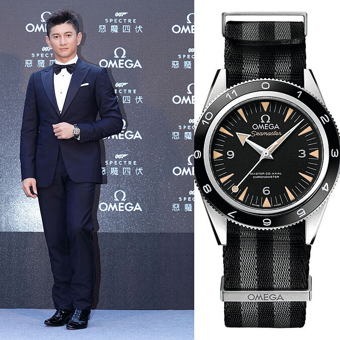四爺吳奇隆情有獨鍾007 系列腕錶,效仿龐德精神面對挑戰