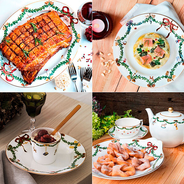 經典聖誕餐瓷 盛裝道地的丹麥聖誕料理！
