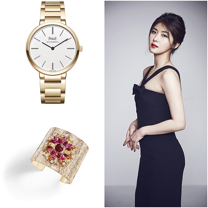 河智苑情定伯爵，為金馬52增添光彩