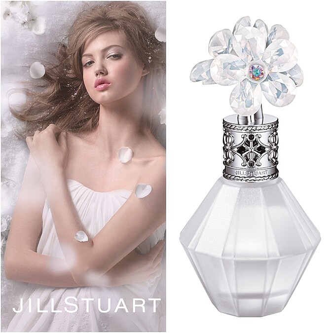 雪花紛飛的冬季，JILLSTUART輕舞花鑽香水降臨