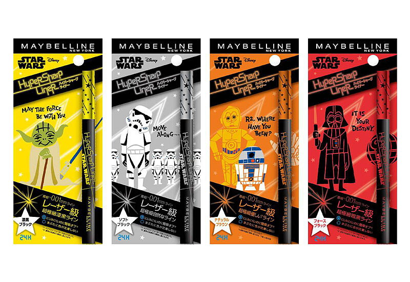 星際大戰迷別錯過！Maybelline媚比琳推出限定版眼線液 陪妳亮眼過聖誕