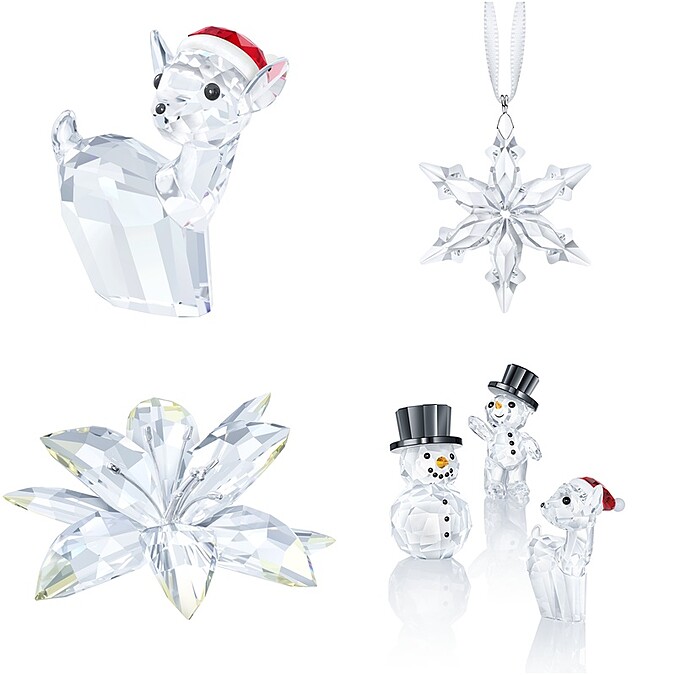 奢華的秋冬暖心擺飾！全靠施華洛世奇水晶溫暖你