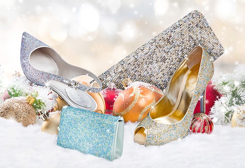 萬鑽加持的耶誕夜，RENE CAOVILLA讓你當Party Queen