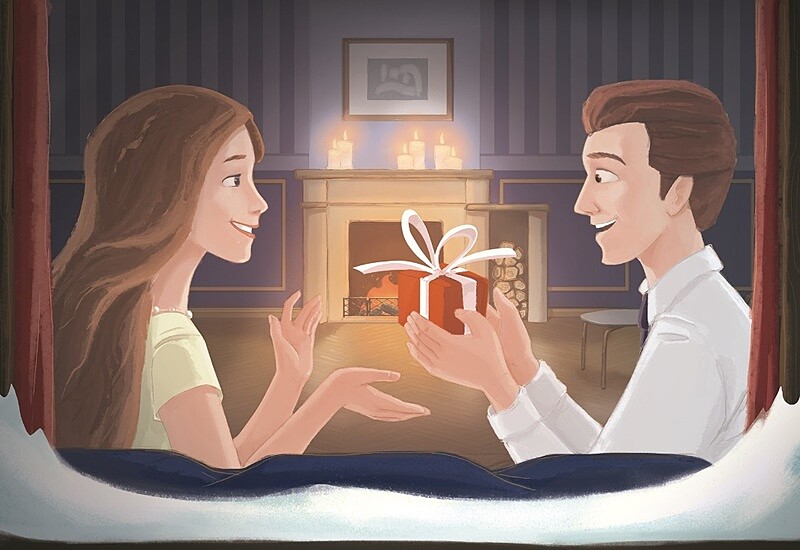 今年聖誕節來一張萬寶龍電子聖誕卡！獻給最愛的人