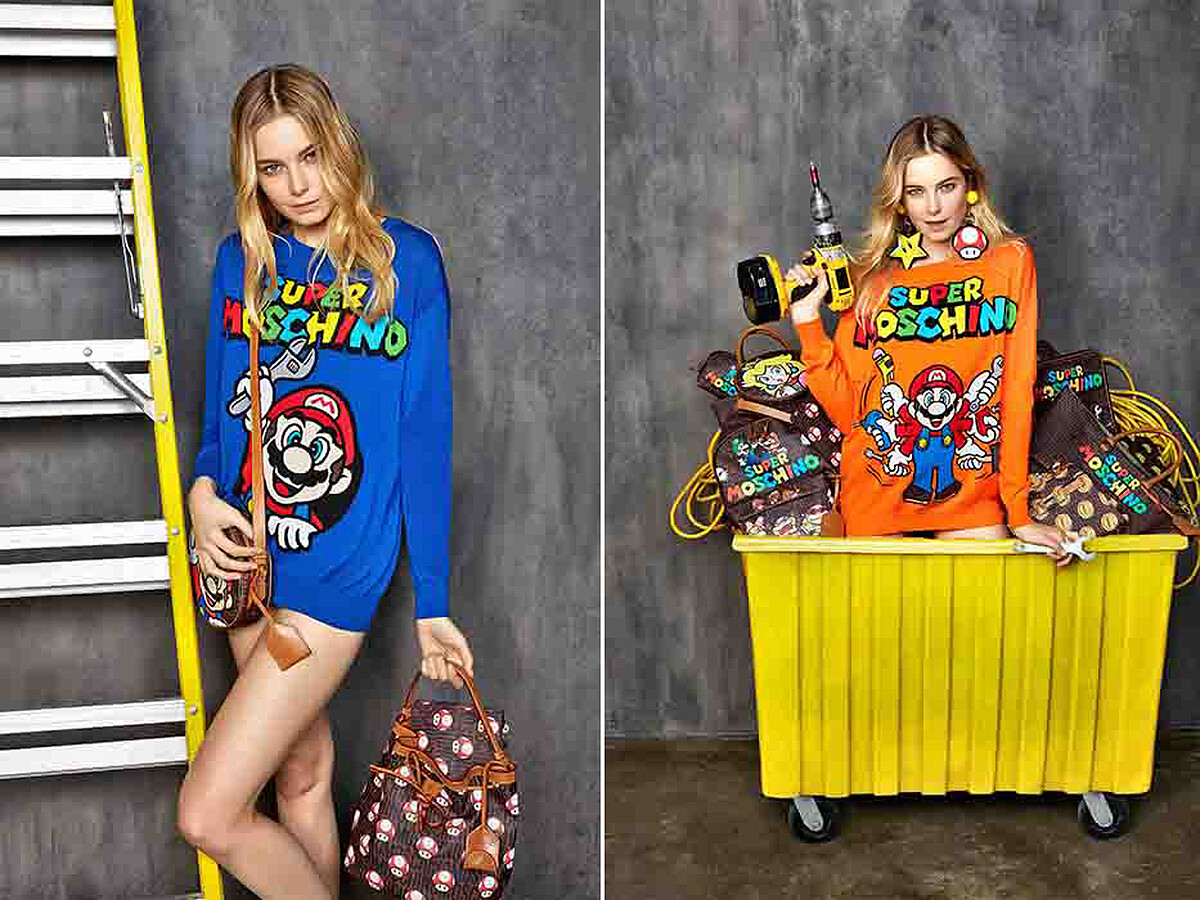 瑪利歐兄弟誕生30周年！Moschino 與任天堂聯名推出「Super Moschino」童趣聯名穿上身