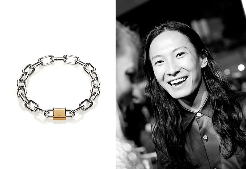 時尚鎖頭、鍊條戴上身！Alexander Wang宣布推出飾品系列