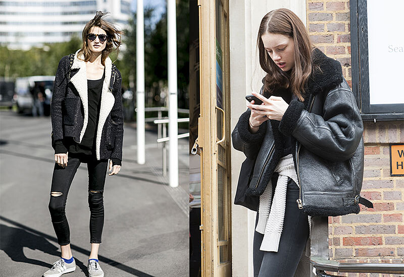 帥氣保暖都兼具！今年冬天一定要有一件：羔羊毛翻領皮大衣