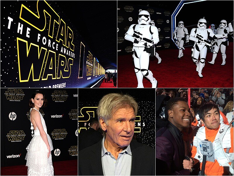 排場宛如奧斯卡!《星際大戰:原力覺醒》洛杉磯首映會直擊