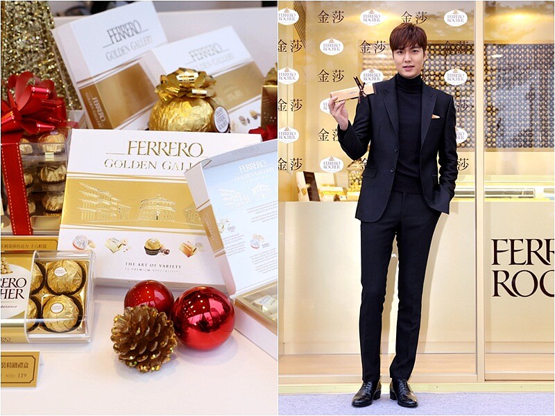 長腿歐巴李敏鎬都愛吃!金莎旗艦店聖誕期間限定只有10天