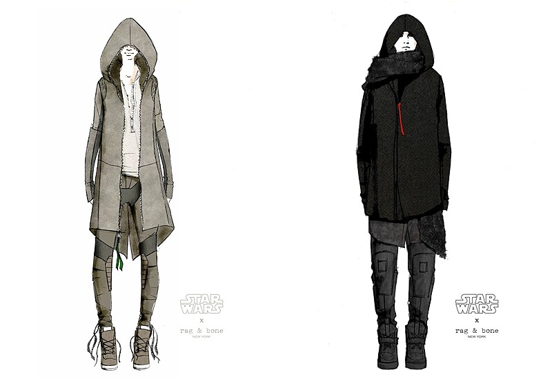 《星際大戰七部曲：原力覺醒》震撼上映！rag &amp;amp; bone打造星際戰袍