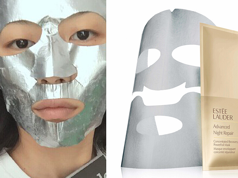 表姊劉雯的霸氣日常！鋼鐵人面膜好威猛 半罐「小棕瓶」加下去！