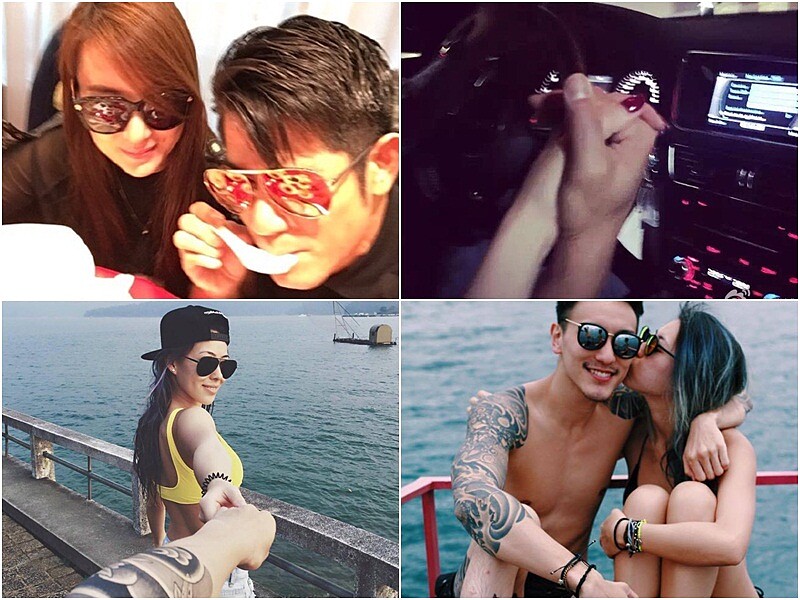 要牽一輩子唷！這些愛曬牽手照的明星情侶