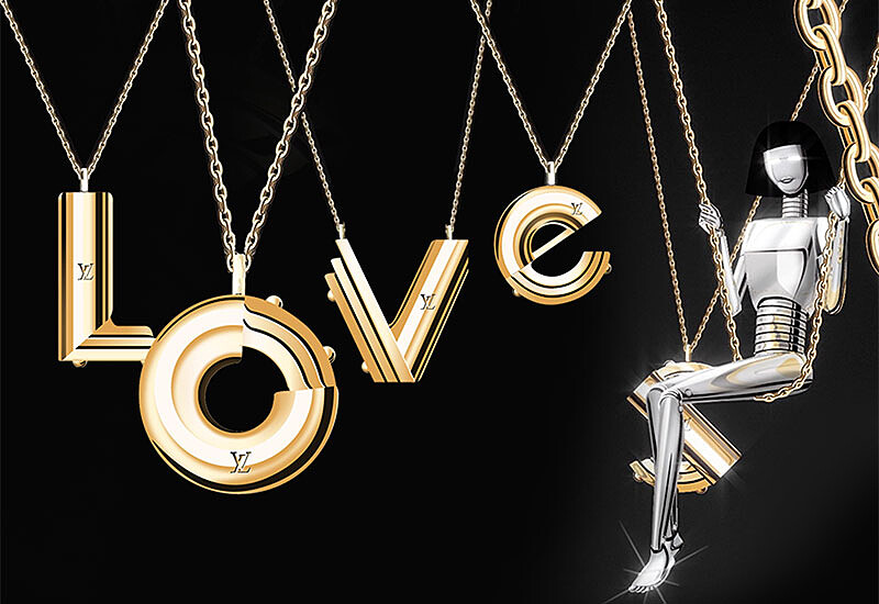 最懂你的飾品系列！時髦機器人輕唱LOUIS VUITTON與你之間的故事