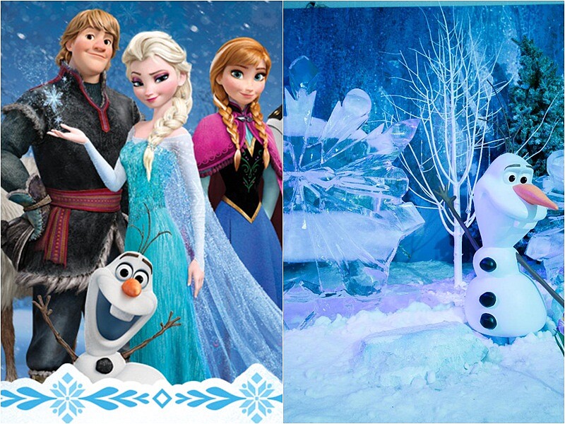 零下8度C的凍感體驗！「冰雪奇緣 冰紛特展」揭開艾莎女王的冰雪王國