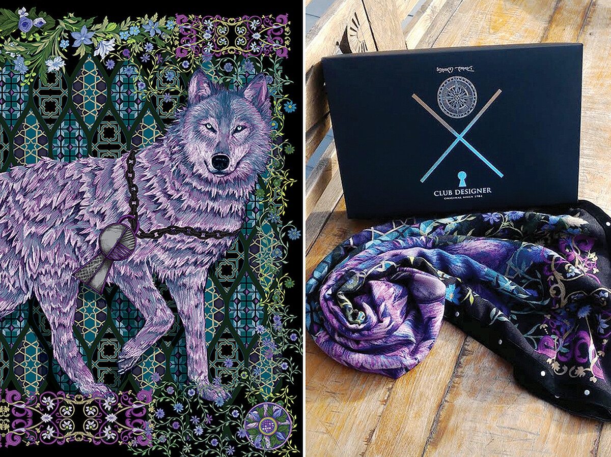 極富冒險家精神的 CLUB DESIGNER X Daniel Wong 聯名絲巾 微風信義開賣