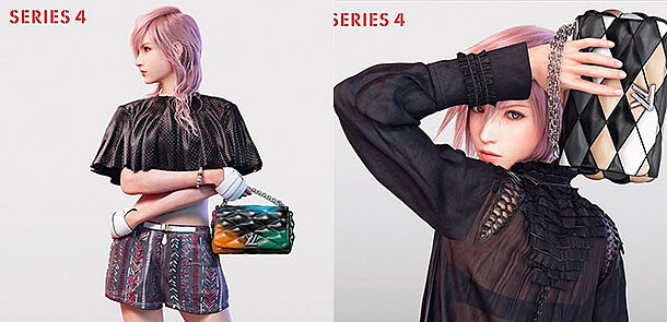 視覺新衝擊！Louis Vuitton春夏廣告女主角由電玩人物出任！