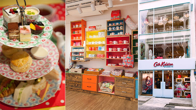 滿足少女心的午茶時刻 Cath Kidston 開咖啡廳囉！