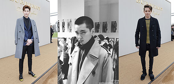 明星變秀模！吳亦凡首次走秀就登上Burberry男裝壓軸