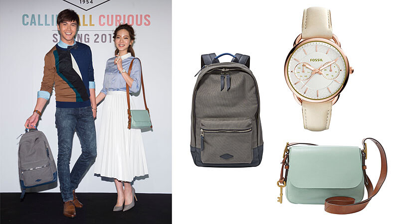 眾所矚目「一飛戀」再合體 FOSSIL發表會獻情人禮