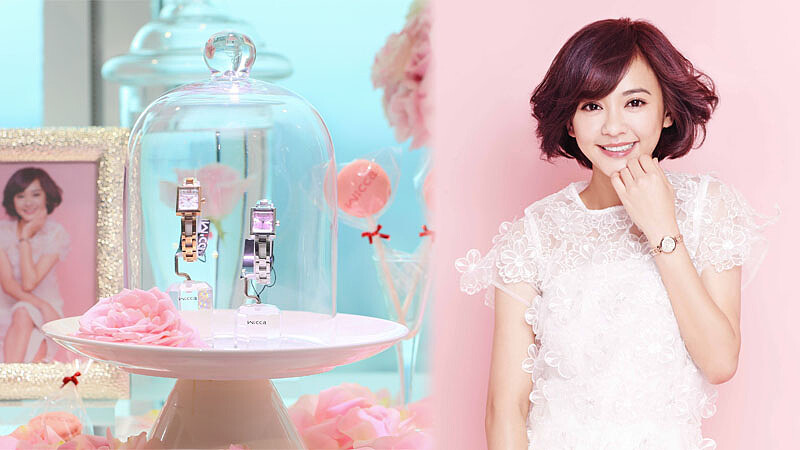 情人節錶現甜美風 陳意涵化身wicca甜美愛神