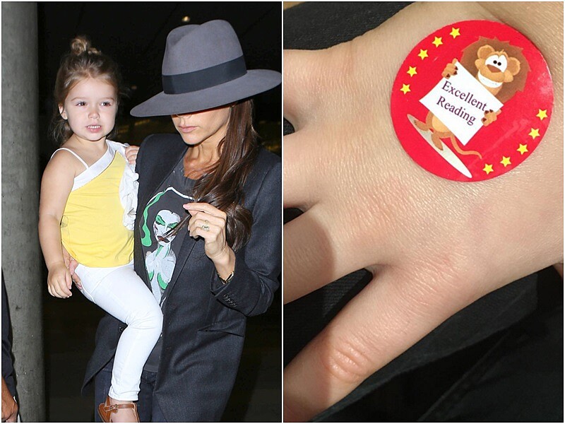 小哈潑上學去!對於女兒的學習表現,貝克漢一家表示......