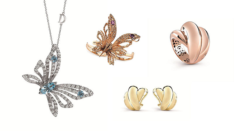 初春乍到 DAMIANI翩翩彩蝶傳遞戀人的浪漫絮語