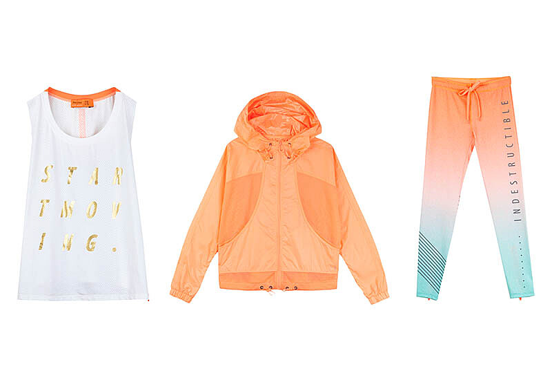 設計和價位都讓人心動！Bershka春夏運動服大玩粉嫩漸層配色