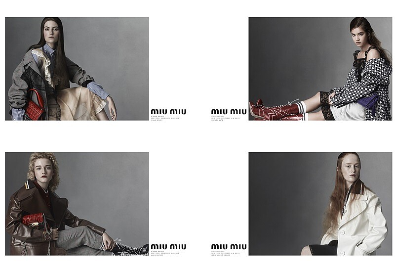 影壇新秀登上Miu Miu 2016春夏廣告！優雅肖像展現中性之美
