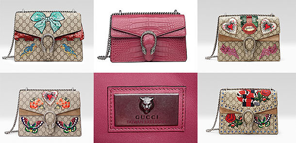 GUCCI用復古玫瑰粉獻上愛意！12款城市限定酒神包也有台灣