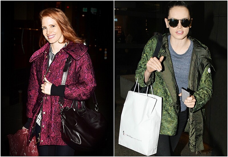 羽絨衣的氣勢回歸!好萊塢女星都在迷金屬色澤羽絨衣