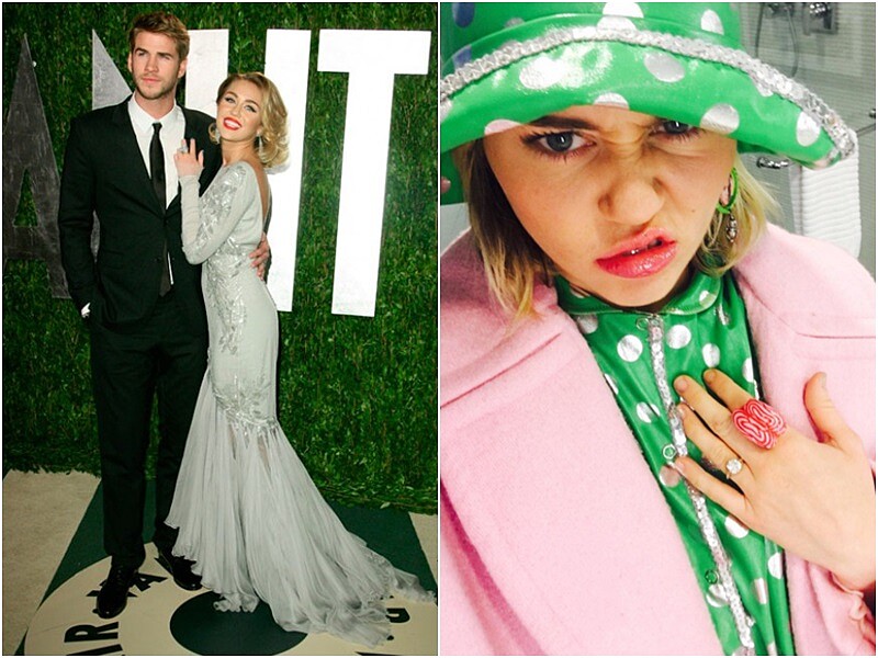 復合進度超神速!麥莉希拉秀婚戒 傳與連恩漢斯沃再度訂婚