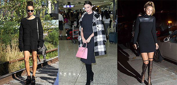 暖冬就靠這一件！跟著Miranda Kerr、Gigi Hadid一起穿時髦針織洋裝
