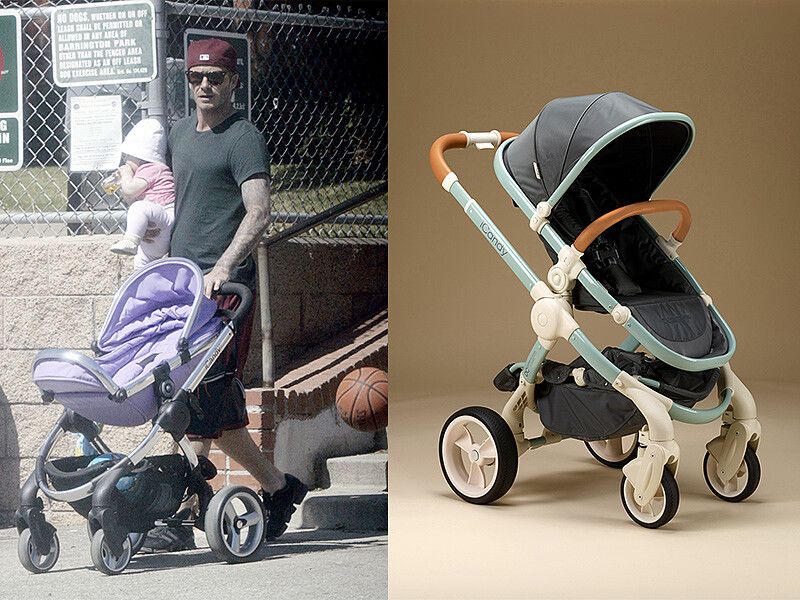 一圓星爸星媽夢！小哈潑貝克漢御用嬰兒車時髦又實用