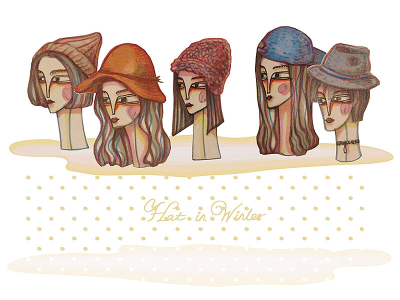 冬日不退燒帽款 – 一週五天造型搭配當個瘋狂帽客