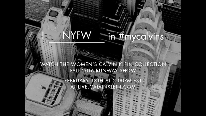 【紐約時裝週Live】Calvin Klein秋冬大秀倒數：2月19日凌晨3點正式登場！