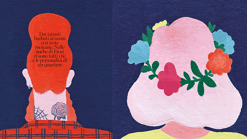 用背影說故事！插畫家 Daniel Frost 筆下的「東倫敦背影美學」