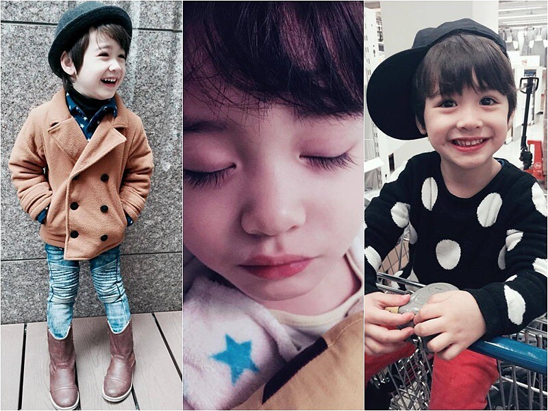 一笑就融化!台英美3歲混血萌孩成新一代小男神