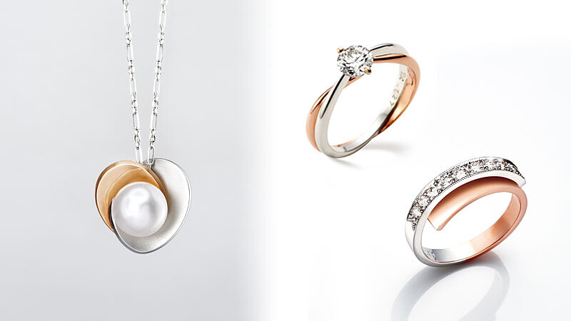 雙金線條勾勒指間劇場 林曉同珠寶演繹雋永陪伴
