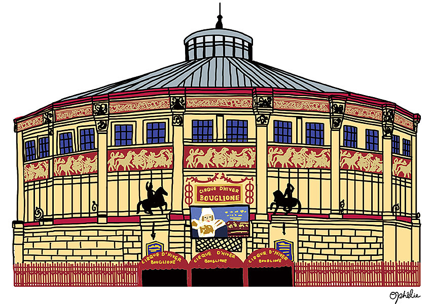 城市色票觀察日記：Cirque d&amp;#039;hiver Bouglione布格里奧冬季馬戲團館